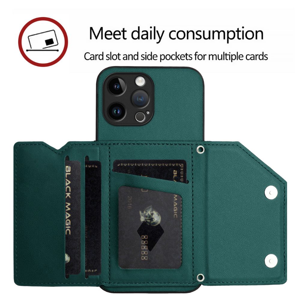 Everest Leather Wallet iPhone Case