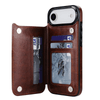 Vistor Leather Flip Wallet Case For iPhone 17 Series