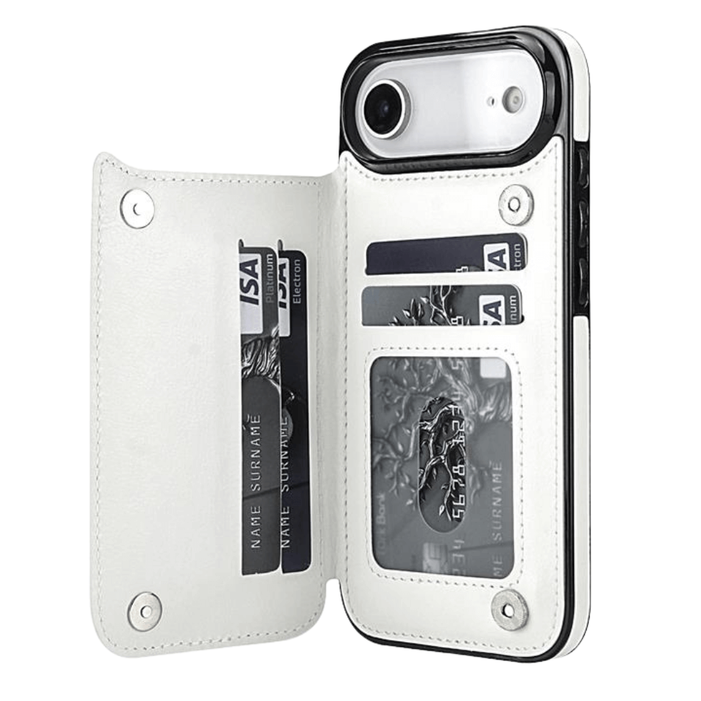Vistor Leather Flip Wallet Case For iPhone 17 Series