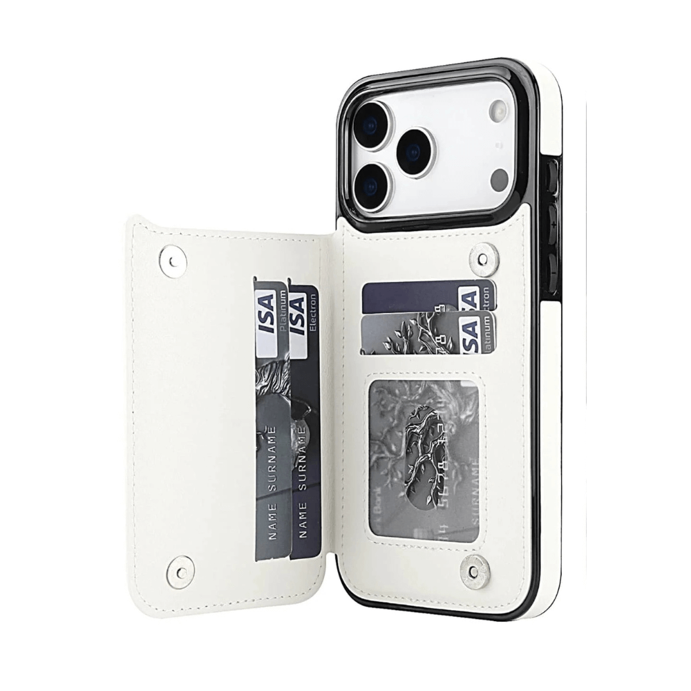 Tempero Leather Flip Wallet iPhone Case - Astra Cases