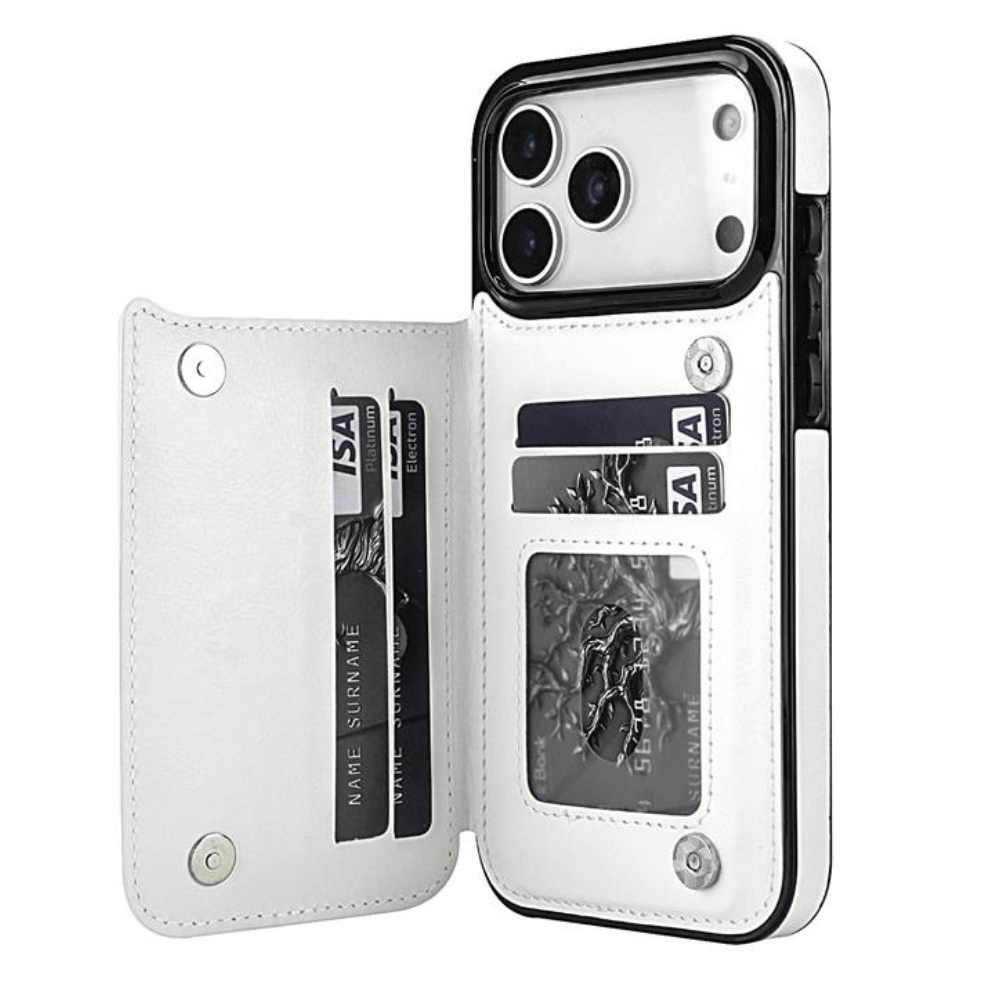 Vistor Leather Flip Wallet Case For iPhone 17 Series