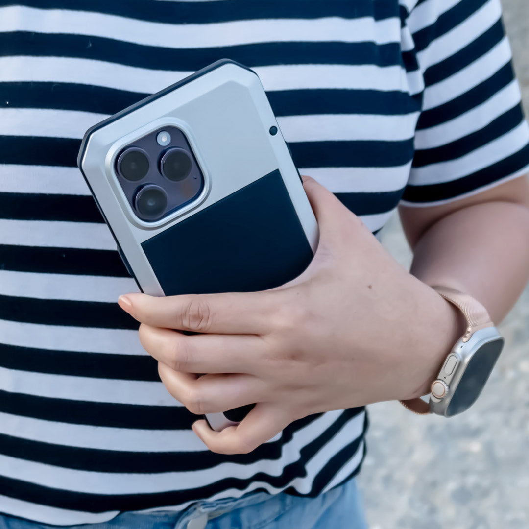 Titan Heavy Duty Metal iPhone Case For 14-17 Series