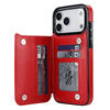 Vistor Leather Flip Wallet Case For iPhone 17 Series