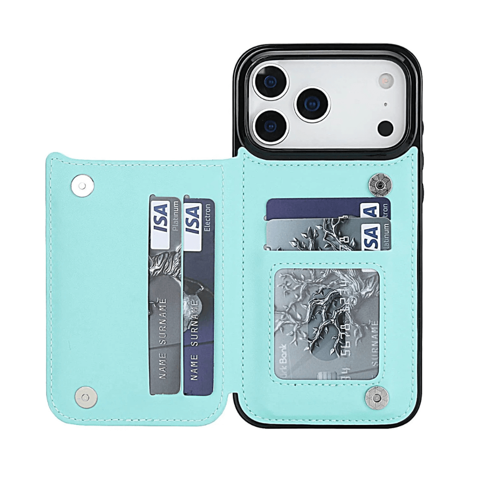 Tempero Leather Flip Wallet iPhone Case - Astra Cases
