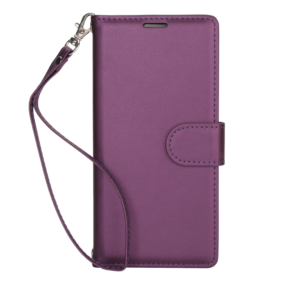 Saeta Shockproof Leather Flip Wallet iPhone Case - Astra Cases