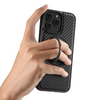 Frons Carbon Fiber Shockproof iPhone Case With Kickstand