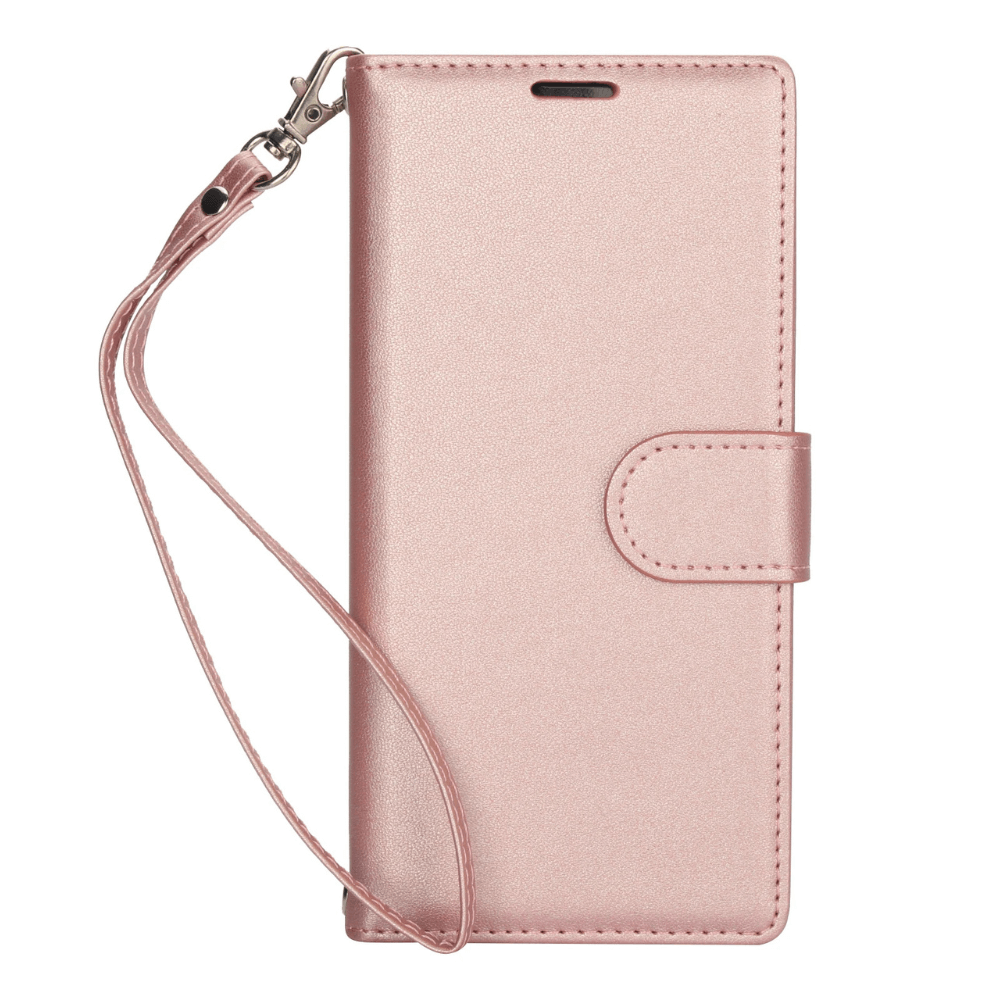 Saeta Shockproof Leather Flip Wallet iPhone Case - Astra Cases