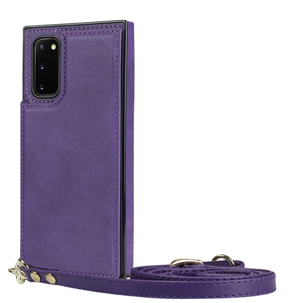 Lustro Crossbody Galaxy Leather Case