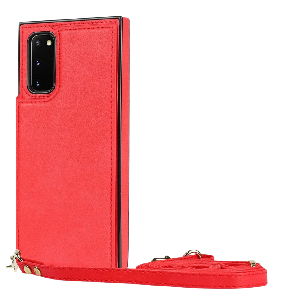 Lustro Crossbody Galaxy Leather Case