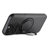 Frons Carbon Fiber Shockproof iPhone Case With Kickstand