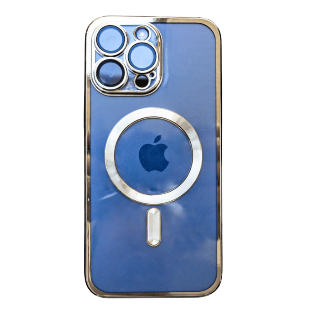 Bellus Silicone Clear MagSafe Case For iPhone Series 12-15