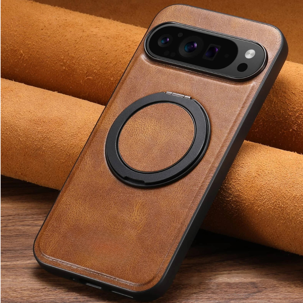 Callidus Leather Case With Built-in Kickstand For Google Pixel