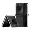 Quare Leather Case For Galaxy Z Flip
