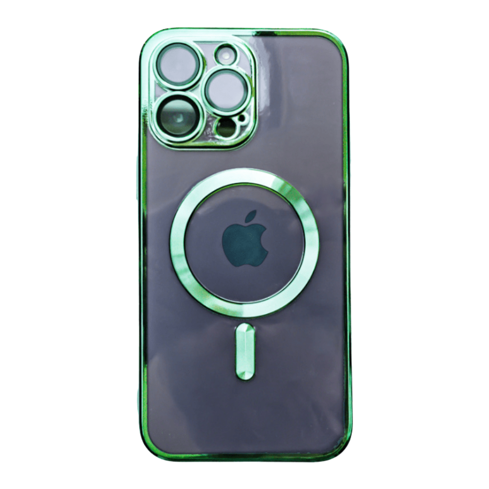 Bellus Silicone Clear MagSafe Case For iPhone Series 12-15