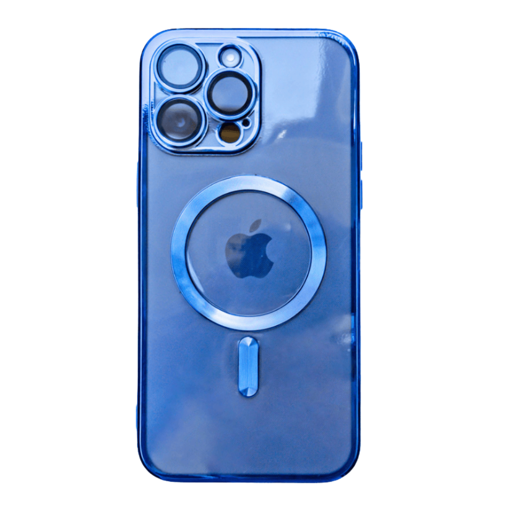 Bellus Silicone Clear MagSafe Case For iPhone Series 12-15