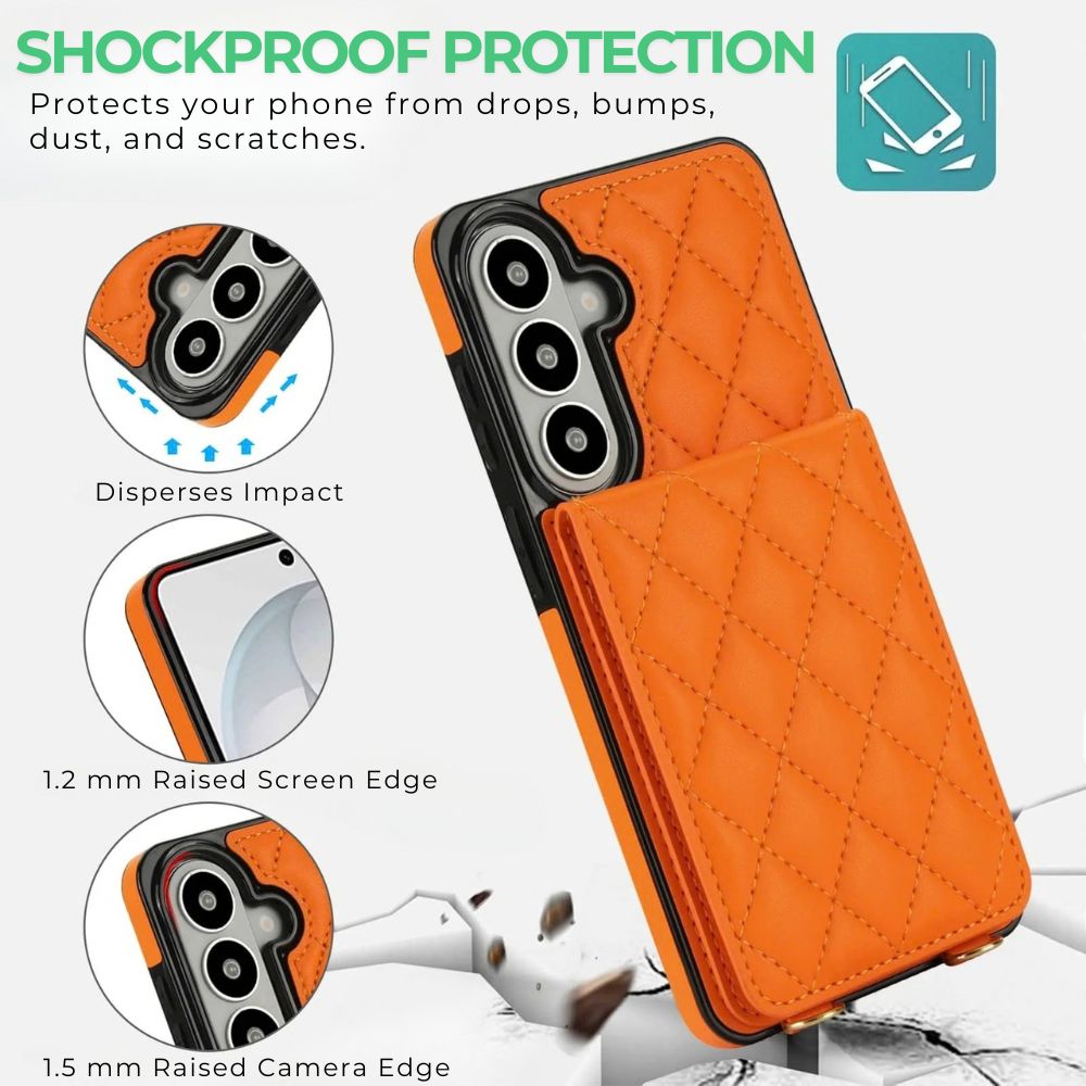Cibo Leather Wallet Case For Galaxy A Series With Card Holder