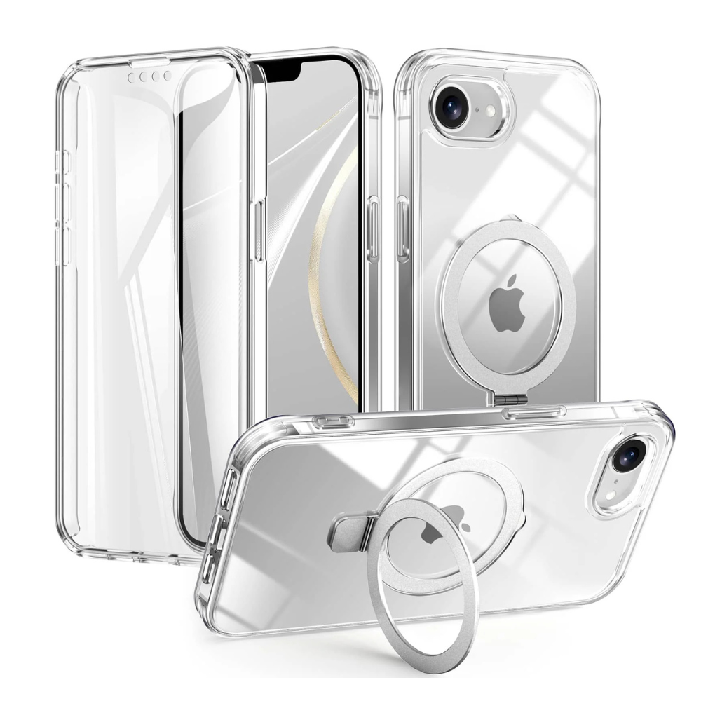 Denego Shockproof MagSafe Case With Screen Protector For iPhone 16e