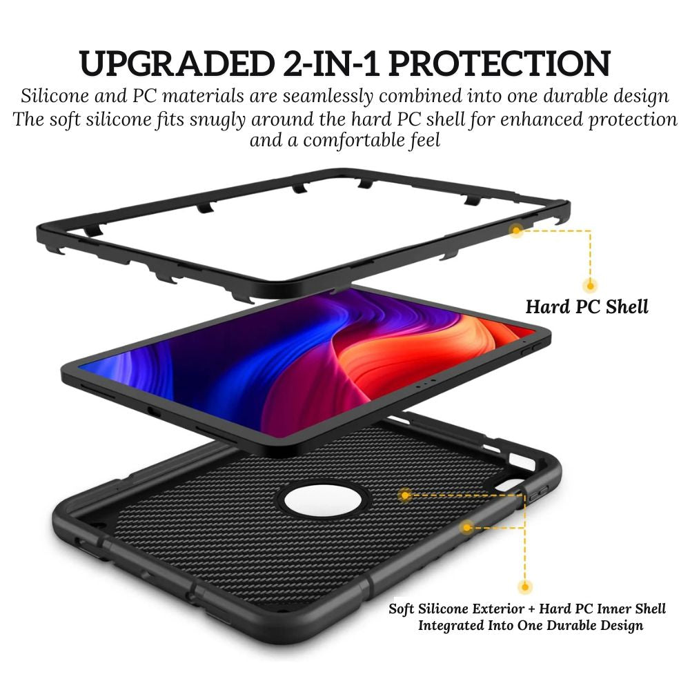 Ferrox Heavy Duty iPad Case With Kickstand - Astra Cases