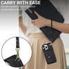 Avida Leather Wallet iPhone Case With Long Lanyard - Astra Cases SG