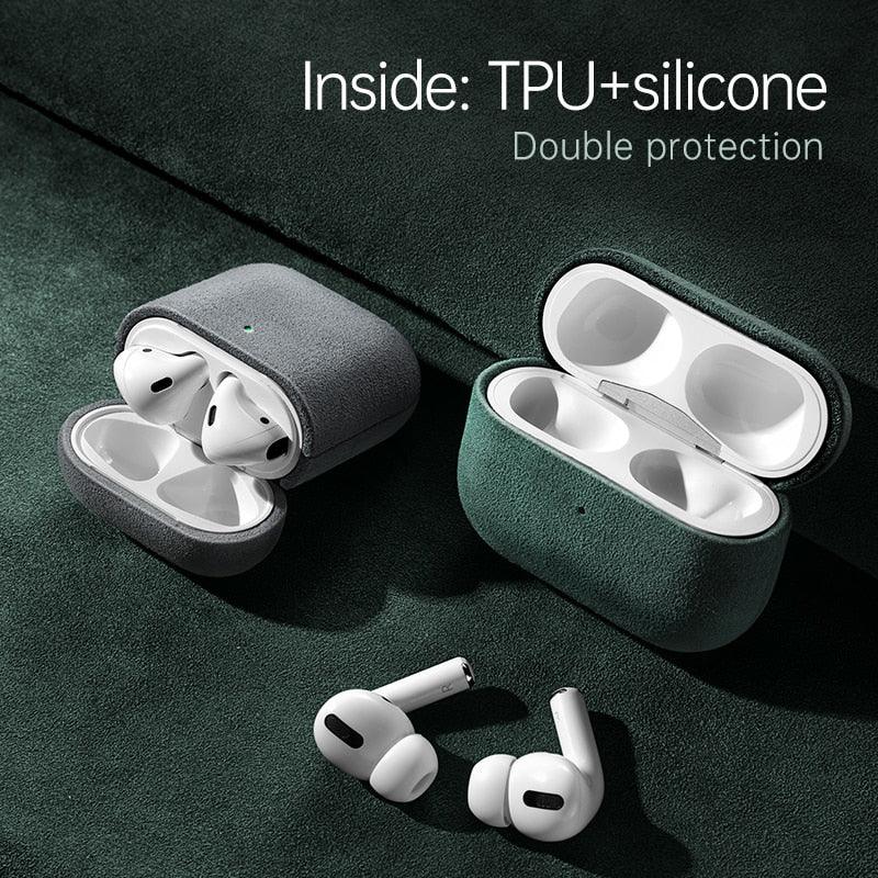 Novus Alcantara AirPods Case - Astra Cases SG