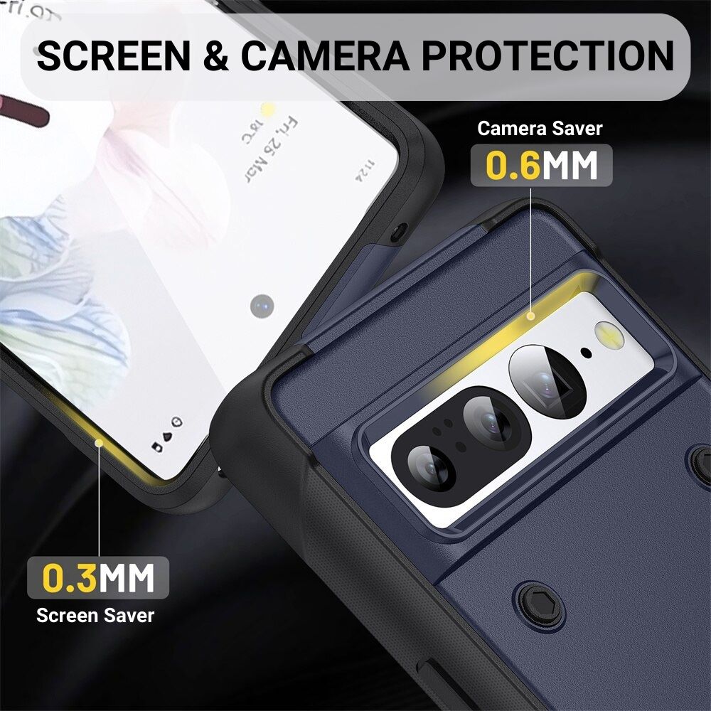 Cribro Shockproof Armor Case For Google Pixel With Rugged Kickstand