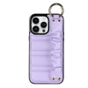 Amara Luxury Leather iPhone Case With Pleated Wristband - Astra Cases