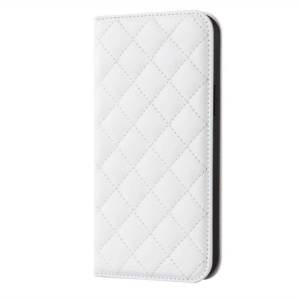 Dilectus MagSafe Leather Case with Kickstand and Card Slot - Astra Cases