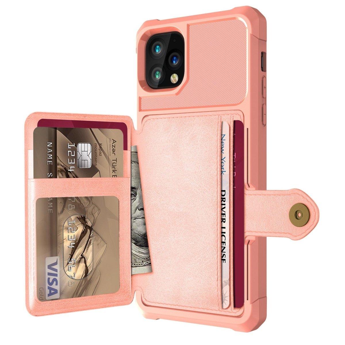 Echo Luxury Leather Wallet iPhone Case For X, 11, 12 & 13 Series - Astra Cases