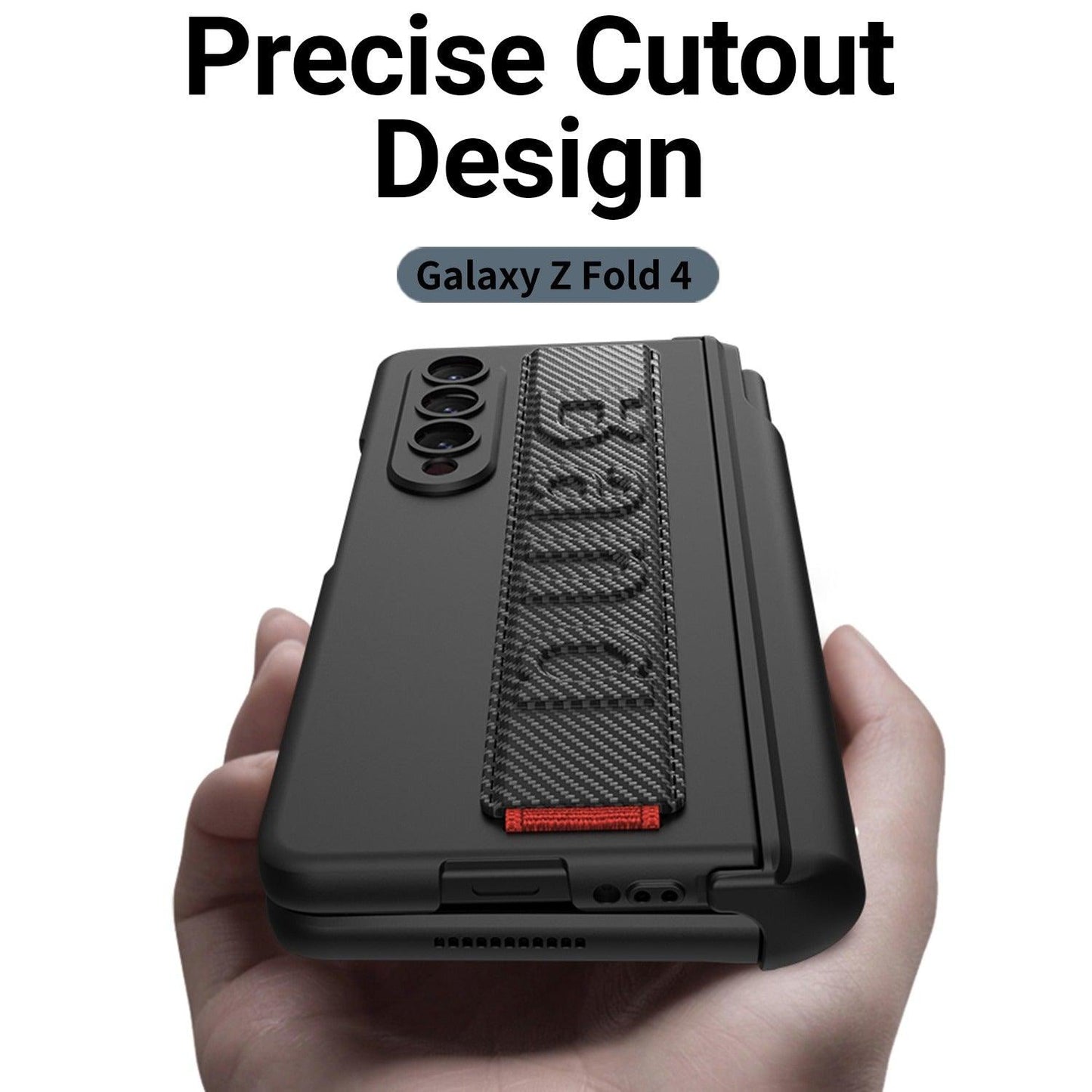 Fumi Protective Case With Magnetic Pen Hinge And Screen Protector for Galaxy Z Fold 4 - Astra Cases SG