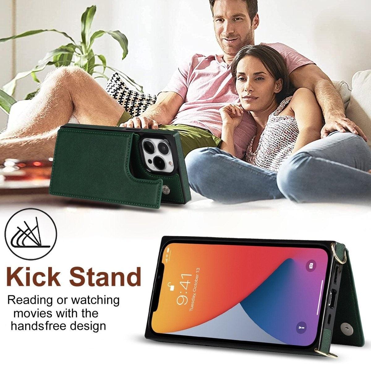 Nimbus Crossbody Leather iPhone Case - Astra Cases SG