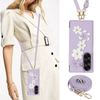Privo Floral Design Detachable Wallet Case For Galaxy Z Fold - Astra Cases