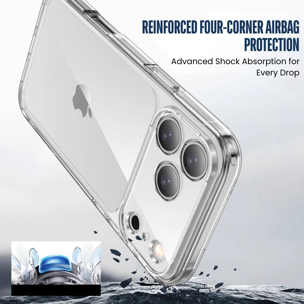 Casus Clear Shockproof iPhone Case - Astra Cases