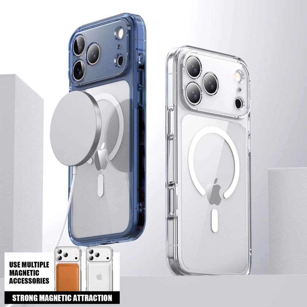 Cavus Clear Shockproof MagSafe iPhone Case - Astra Cases