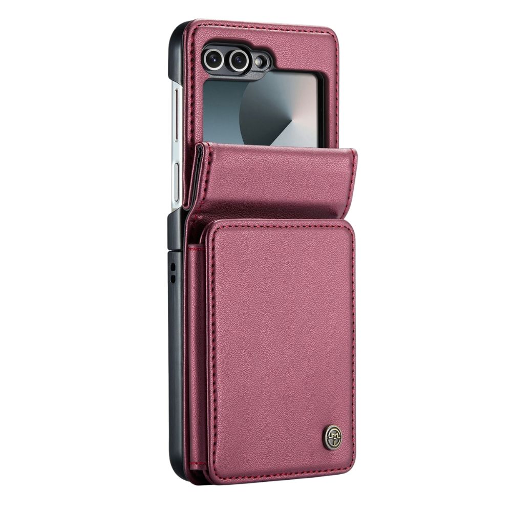 Pollen RFID Blocking Wallet Leather Case For Galaxy Z Flip