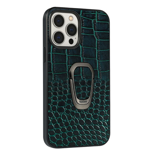 Adepto Leather iPhone Case With Ring - Astra Cases