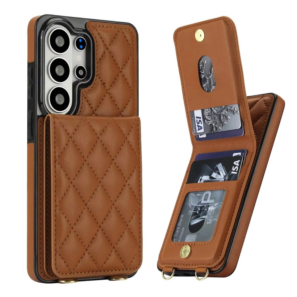 Claudo Leather Wallet Case for Galaxy S Series With Card Holder