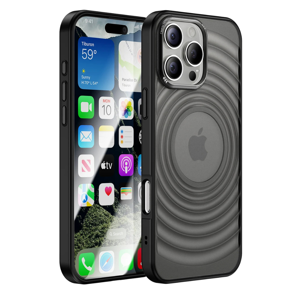 Unda Slim Shockproof Clear iPhone Case With Airbag Corners