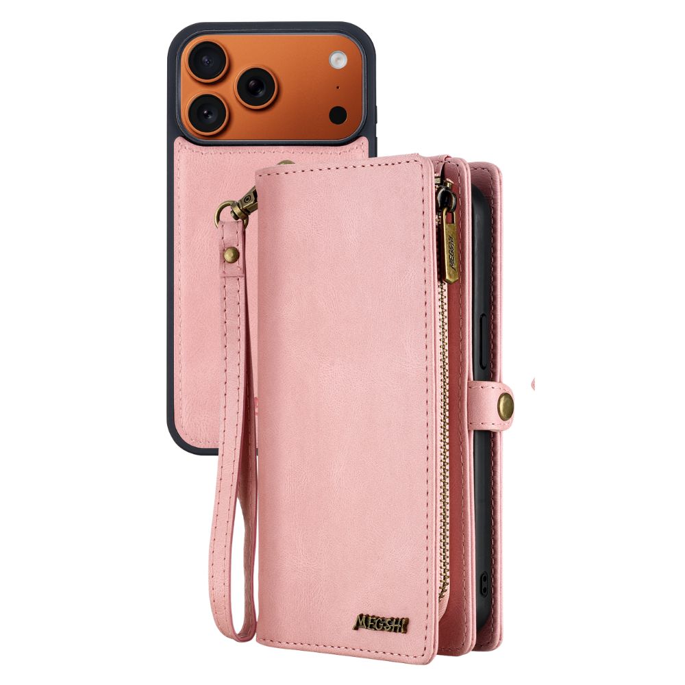 Fortune Leather Purse Case For iPhone 15-17 Series