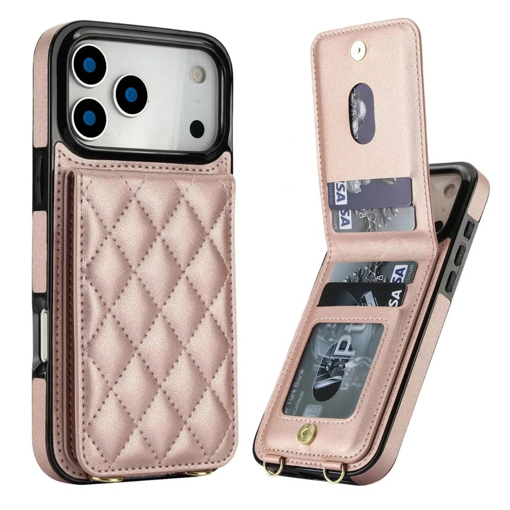 Devoco Leather Wallet iPhone Case With Card Holder