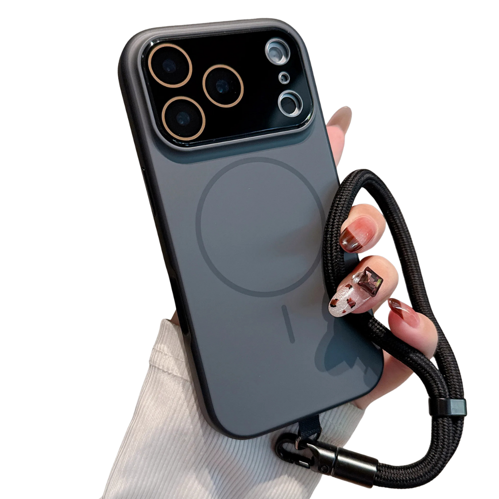 Nexus Magnetic Charging Shockproof iPhone Case With Hand Strap