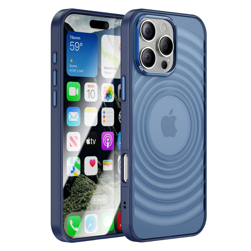 Unda Slim Shockproof Clear iPhone Case With Airbag Corners