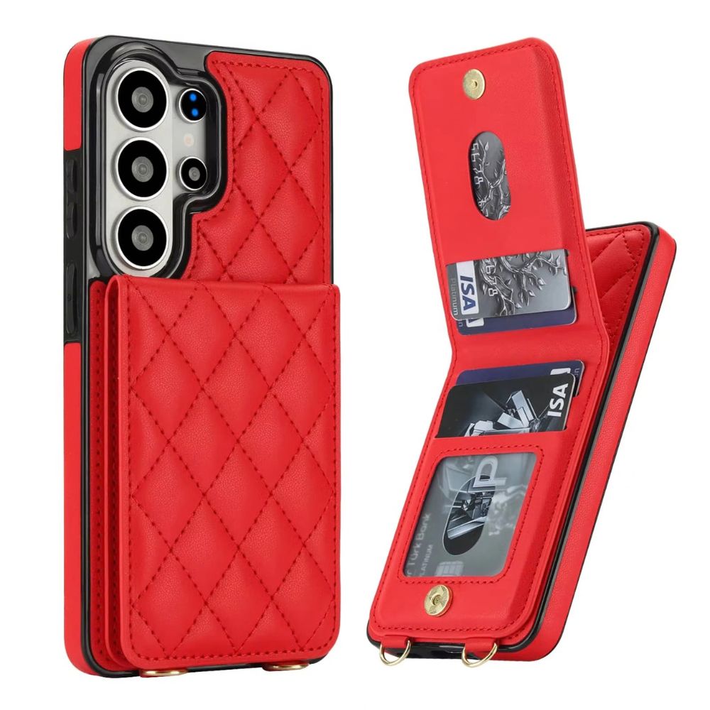 Claudo Leather Wallet Case for Galaxy S Series With Card Holder
