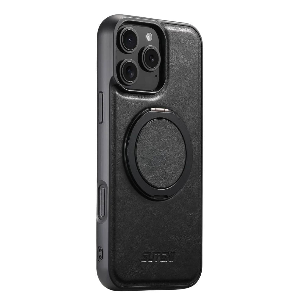 Capio Leather iPhone Case With Built-in Kickstand