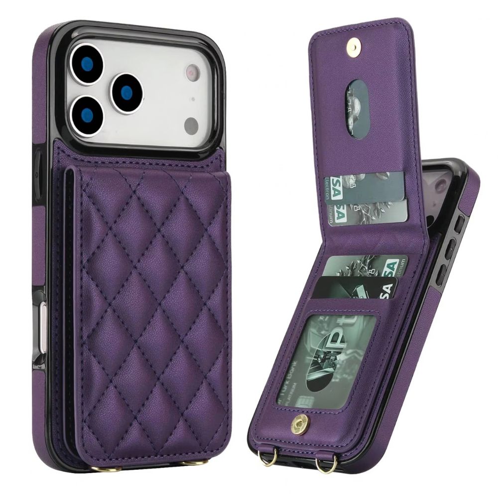 Devoco Leather Wallet iPhone Case With Card Holder