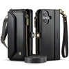 Cervus RFID Blocking Wallet Case With Crossbody Strap And Lanyard