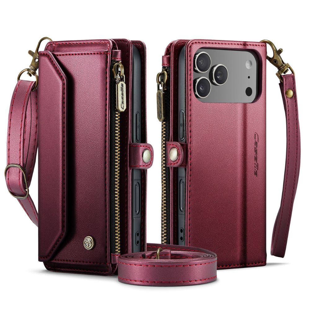 Cervus RFID Blocking Wallet Case With Crossbody Strap And Lanyard