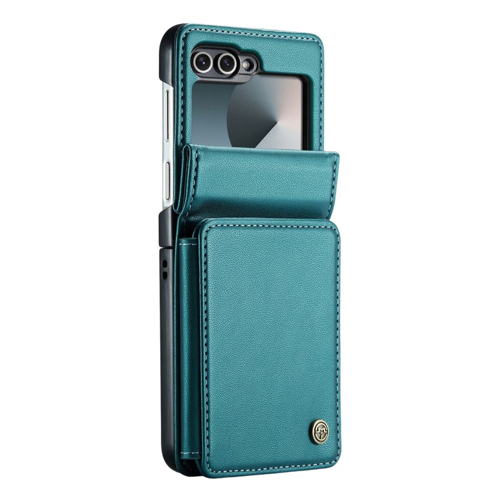 Pollen RFID Blocking Wallet Leather Case For Galaxy Z Flip
