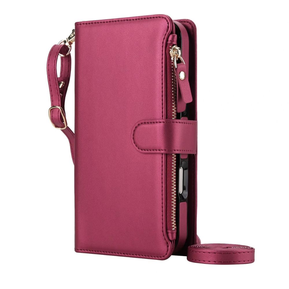 Diluo RFID Magnetic Detachable Wallet iPhone Case