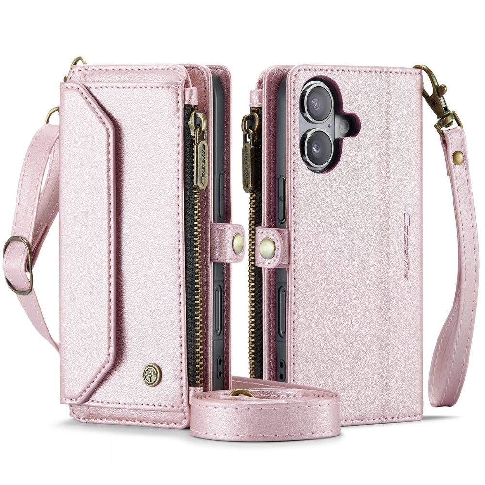 Cervus RFID Blocking Wallet Case With Crossbody Strap And Lanyard