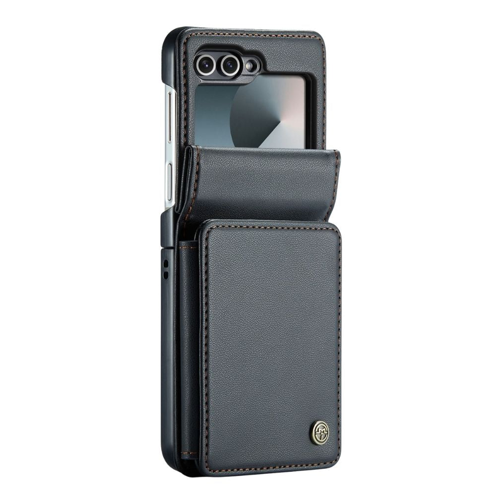 Pollen RFID Blocking Wallet Leather Case For Galaxy Z Flip